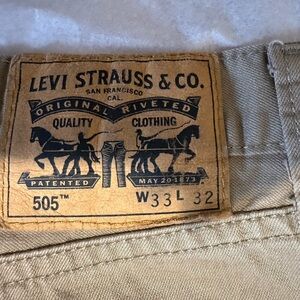Levi's Men’s Kaki Jeans 32 / 30